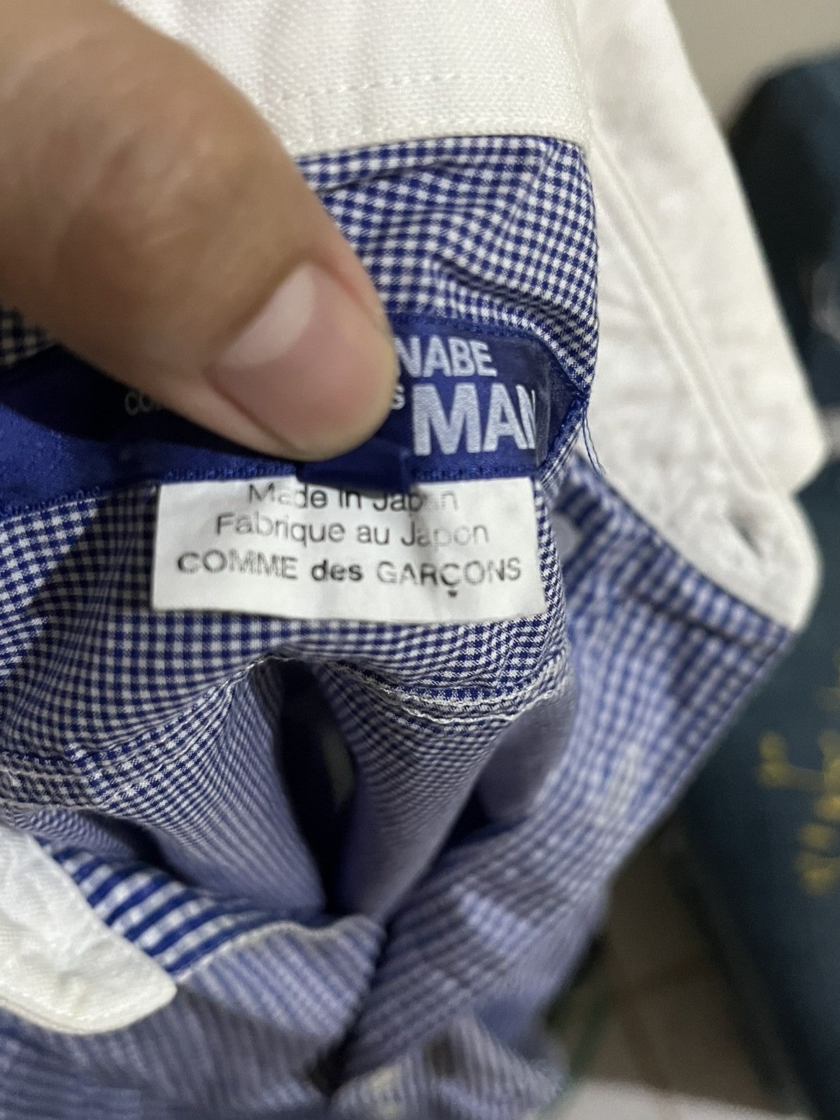 Comme des Garcons Junya Watanabe x CDG Long sleeves Button Up Shirt Size US XS / EU 42 / 0 - 7 Thumbnail