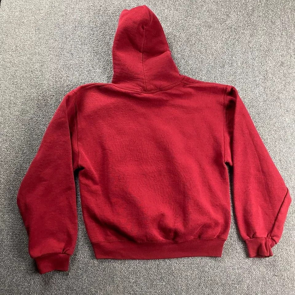 Russell Athletic × Vintage Vintage Chicago State Hoodie Adults Small Red Pullover Size S / US 4 / IT 40 - 8 Thumbnail