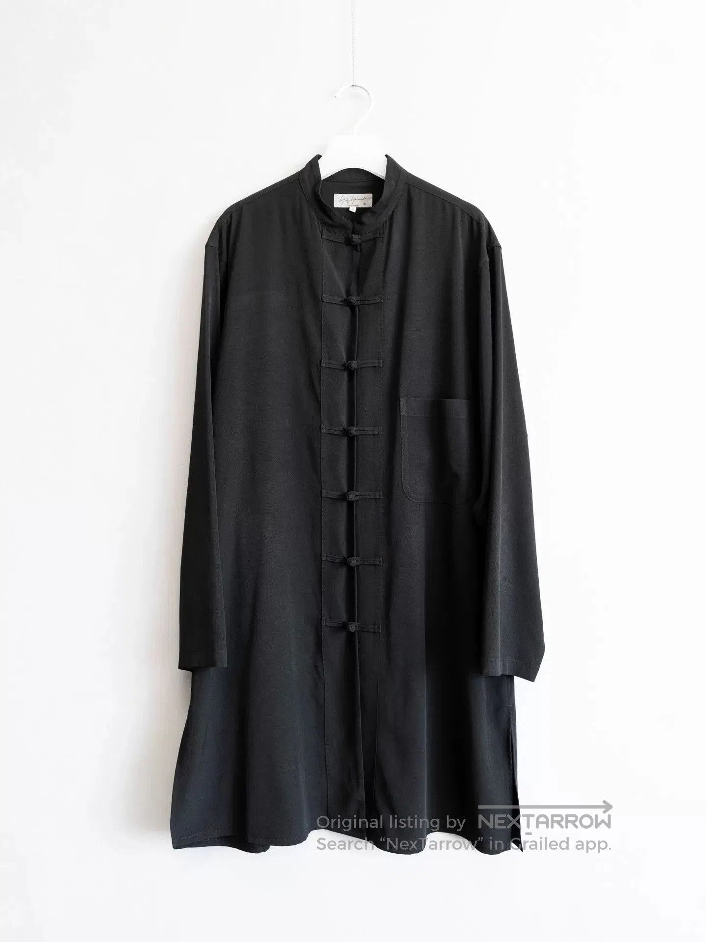 Yohji Yamamoto Black Button.