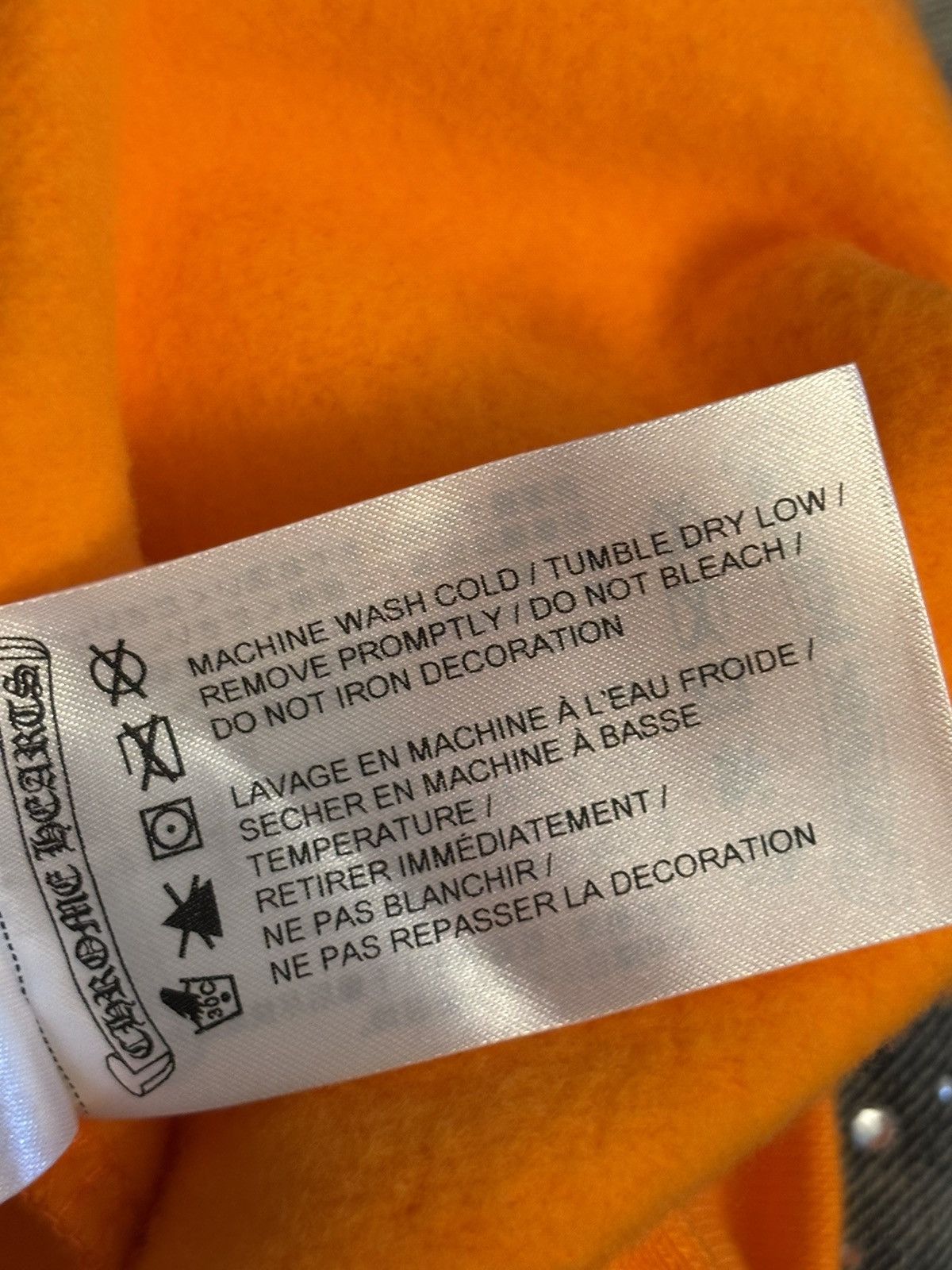 Chrome Hearts Chrome Hearts Orange Floral Miami Hoodie Size US M / EU 48-50 / 2 - 6 Thumbnail
