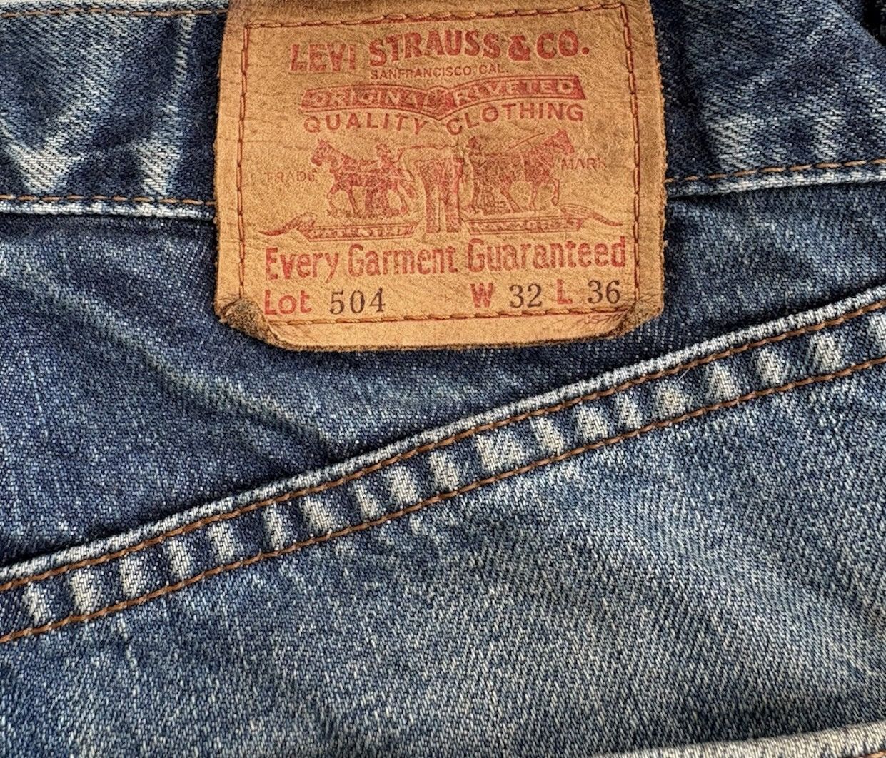 Levi's × Levi's Vintage Clothing Levi’s Streetwear Vintage Jeans Distressed Denim Size US 32 / EU 48 - 12 Thumbnail