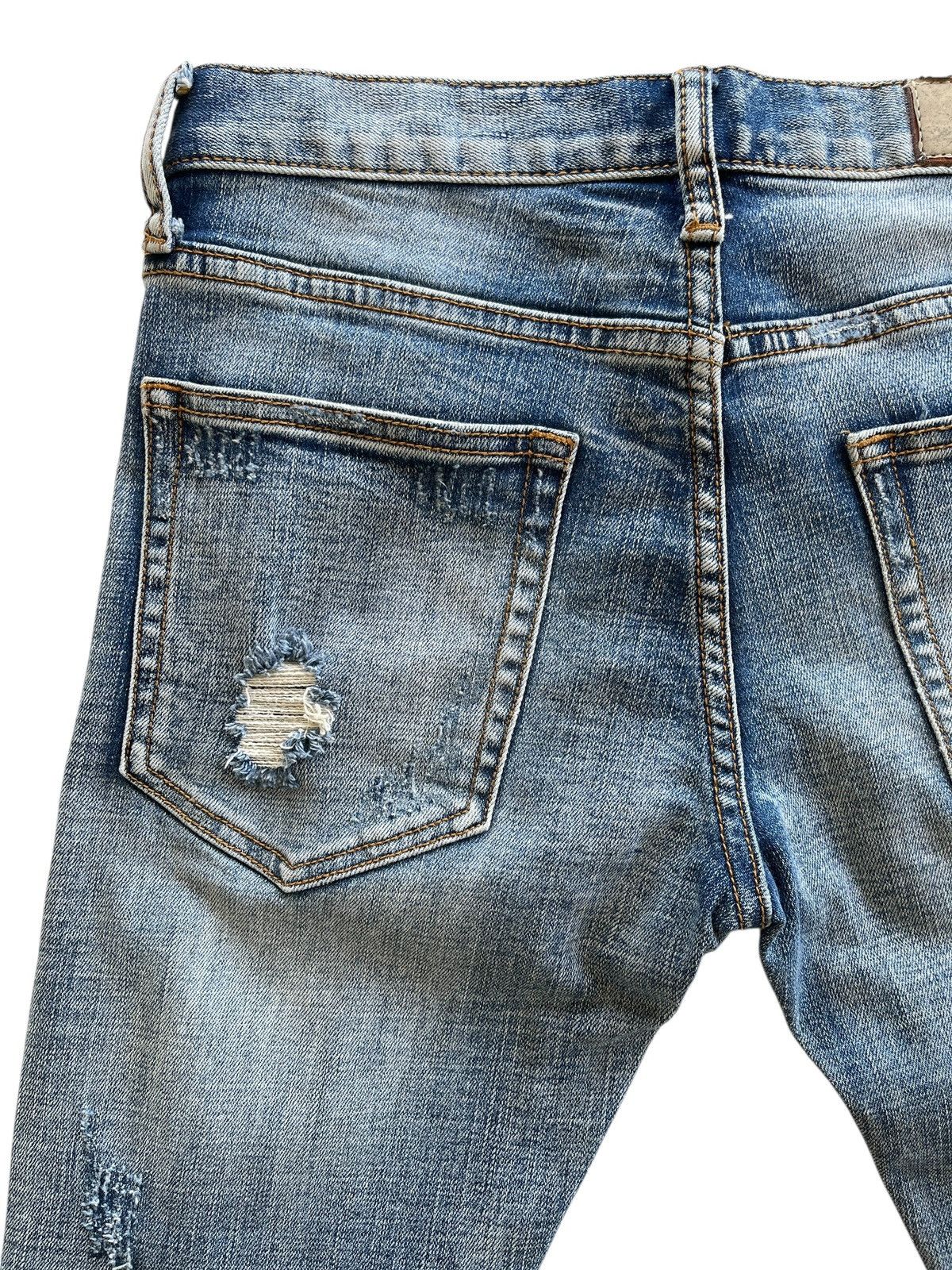 MNML MNML Distressed Stretch Skinny Denim Size US 30 / EU 46 - 8 Thumbnail