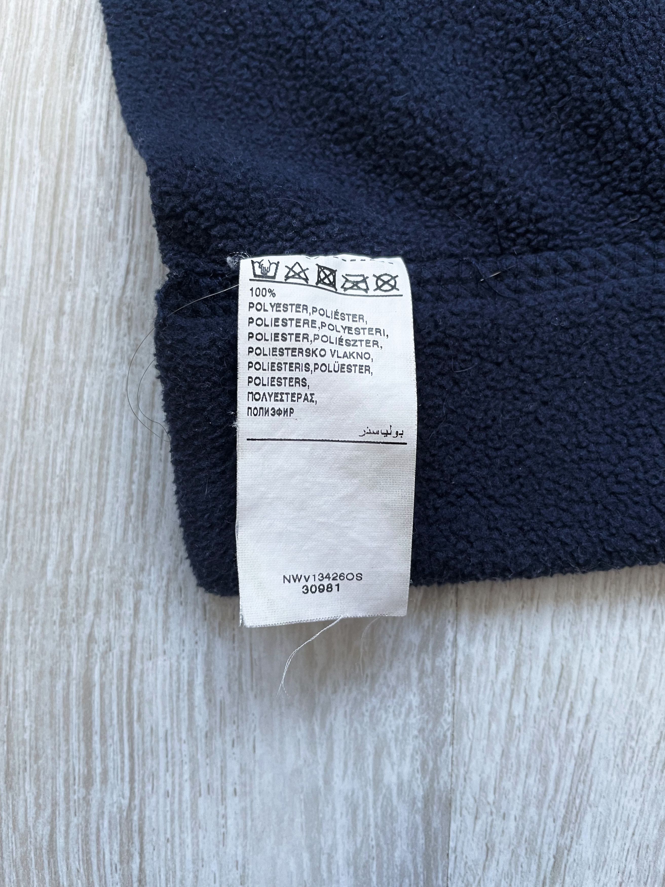 Nike Vintage Nike Scarf Dark Blue Drill Swoosh 166×22 Size ONE SIZE - 4 Thumbnail