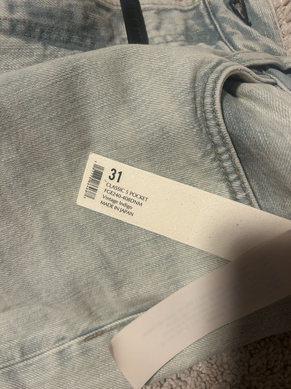 Fear of God Fear of God Denim Size US 31 - 8 Thumbnail