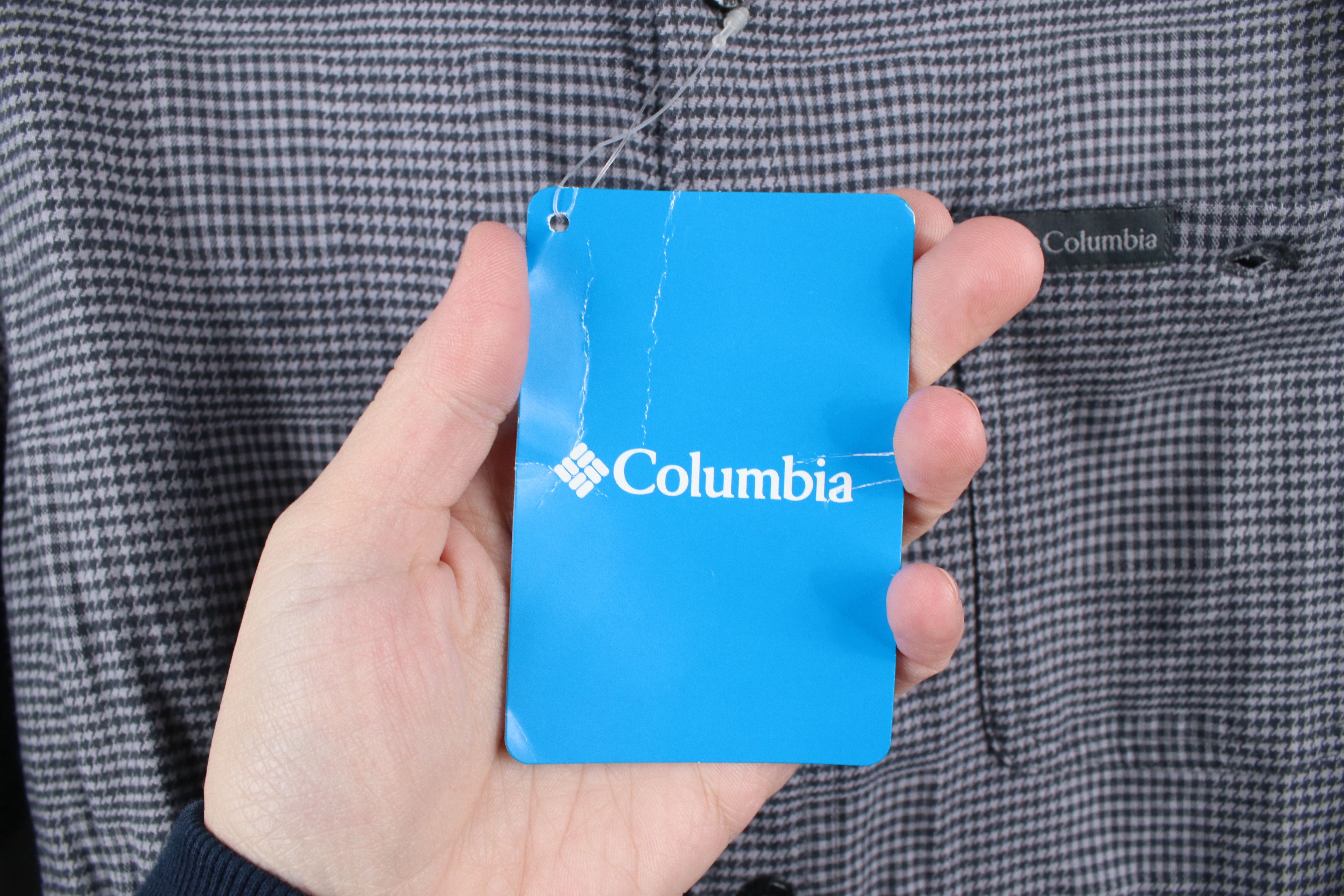 Columbia × Vintage Deadstock Vintage Y2K Columbia Houndstooth Flannel Shirt Size US S / EU 44-46 / 1 - 7 Thumbnail