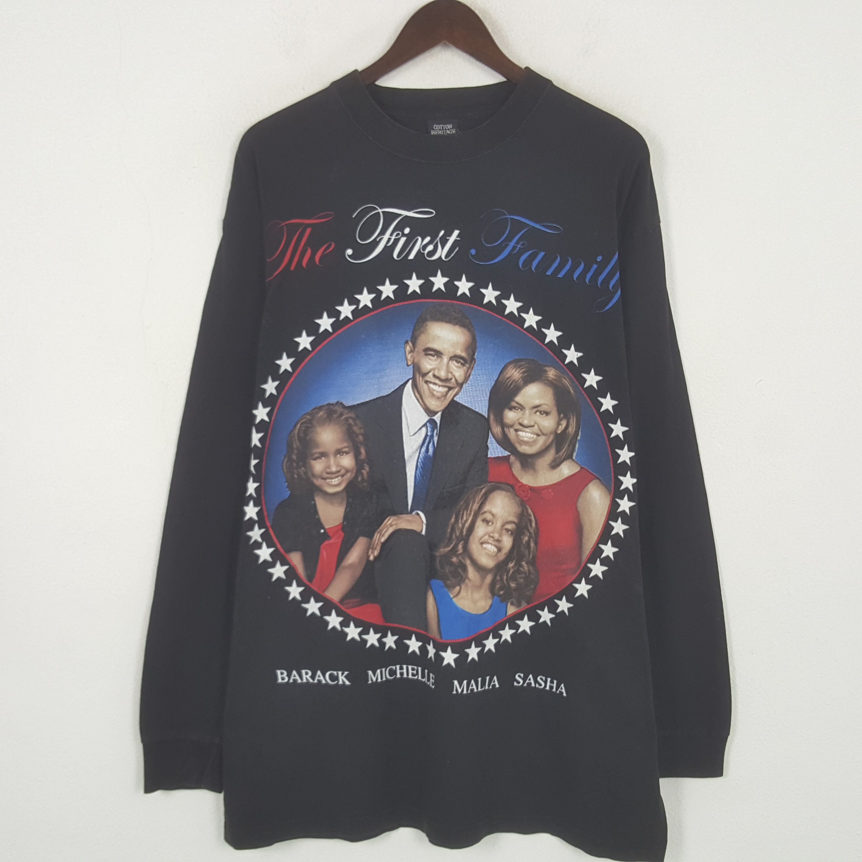 Other Vintage Obama x The First Family Tshirt Size US XL / EU 56 / 4 - 1 Thumbnail