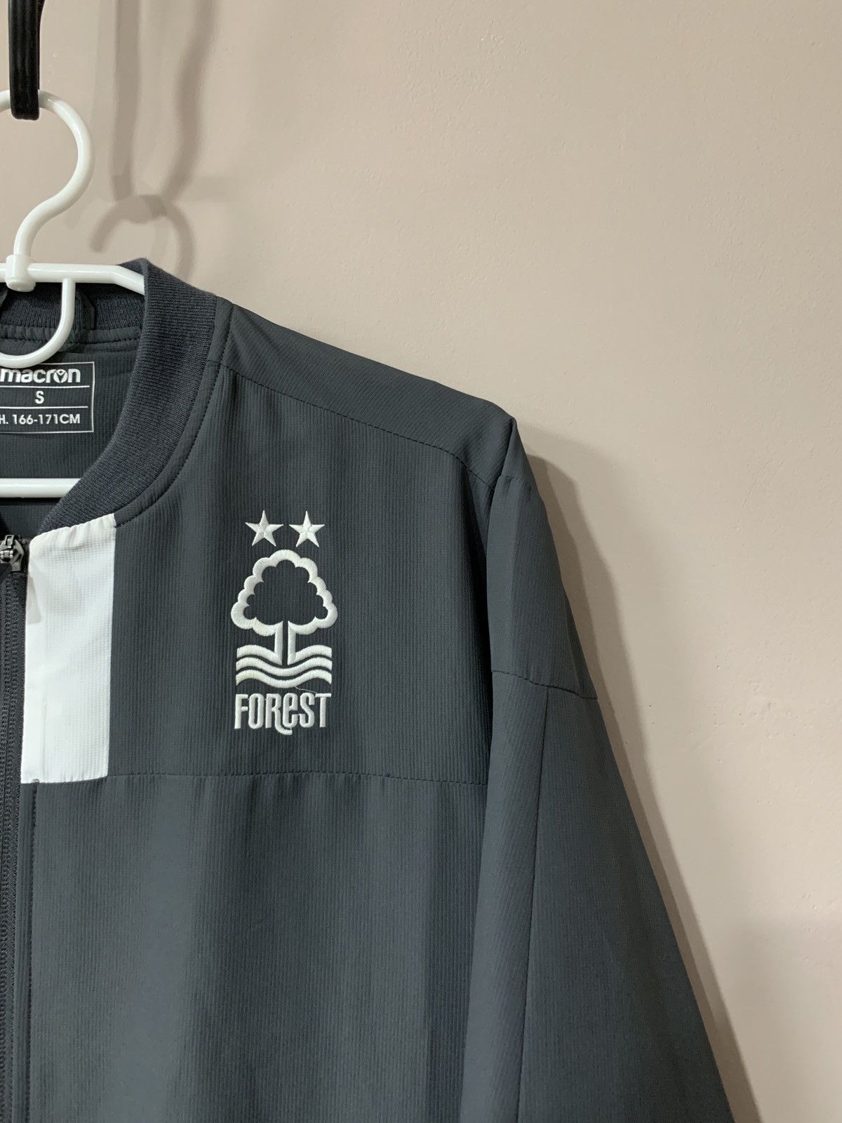 Macron Nottingham Forest Zip Football Jacket Macron Soccer Size S Size US S / EU 44-46 / 1 - 4 Thumbnail