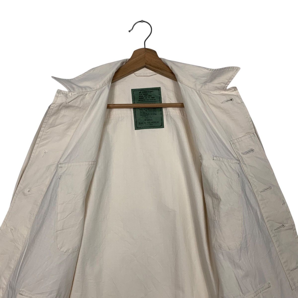 Japanese Brand BACK NUMBER Re-Vintage M65 Field Jacket 4 Pocket #2834-C128 Size US M / EU 48-50 / 2 - 12 Thumbnail