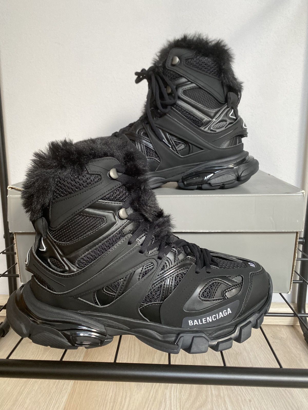 balenciaga hiking shoes