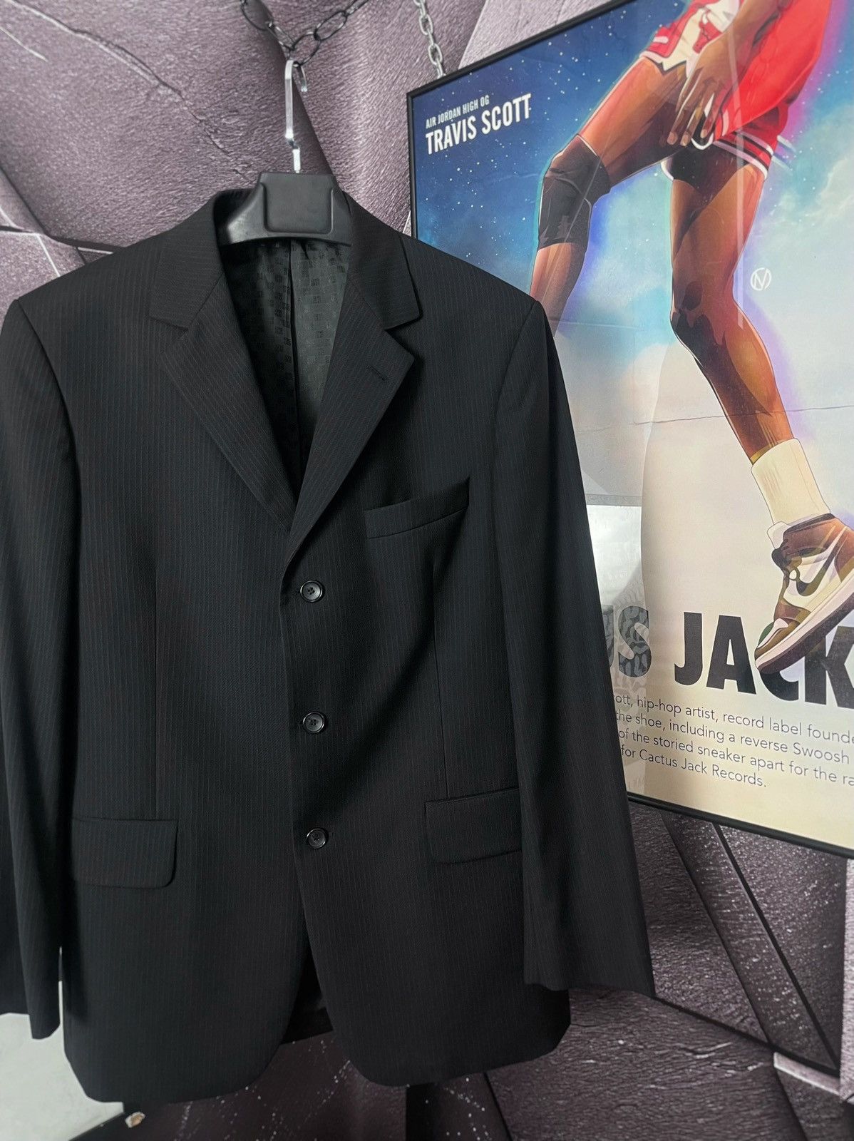 Givenchy Givenchy vintage monogram blazer retro suit Size L Size 44R - 2 Thumbnail