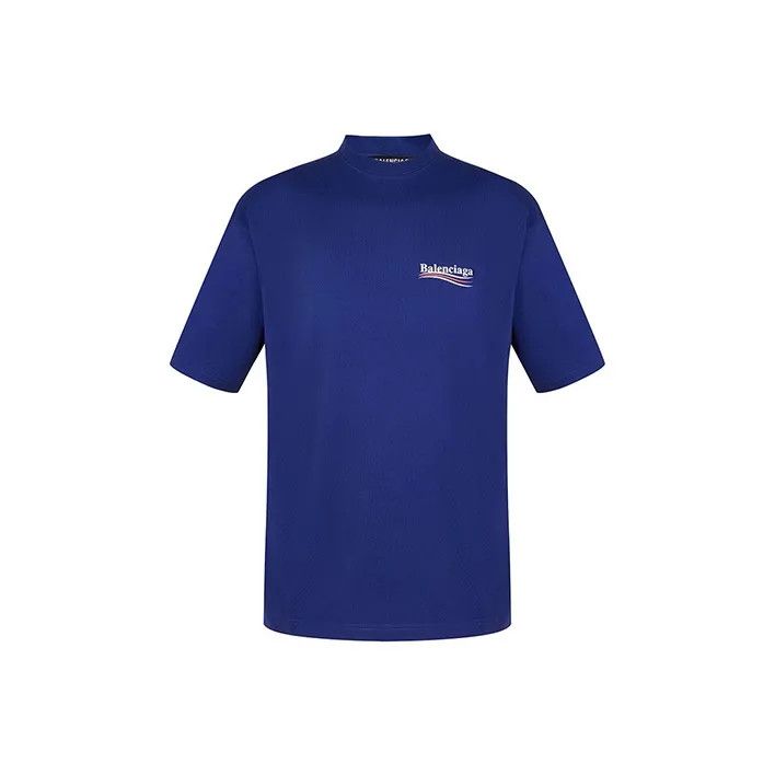 Balenciaga Balenciaga Logo Print Crew Neck Short Sleeve T-Shirt Size US M / EU 48-50 / 2 - 1 Thumbnail