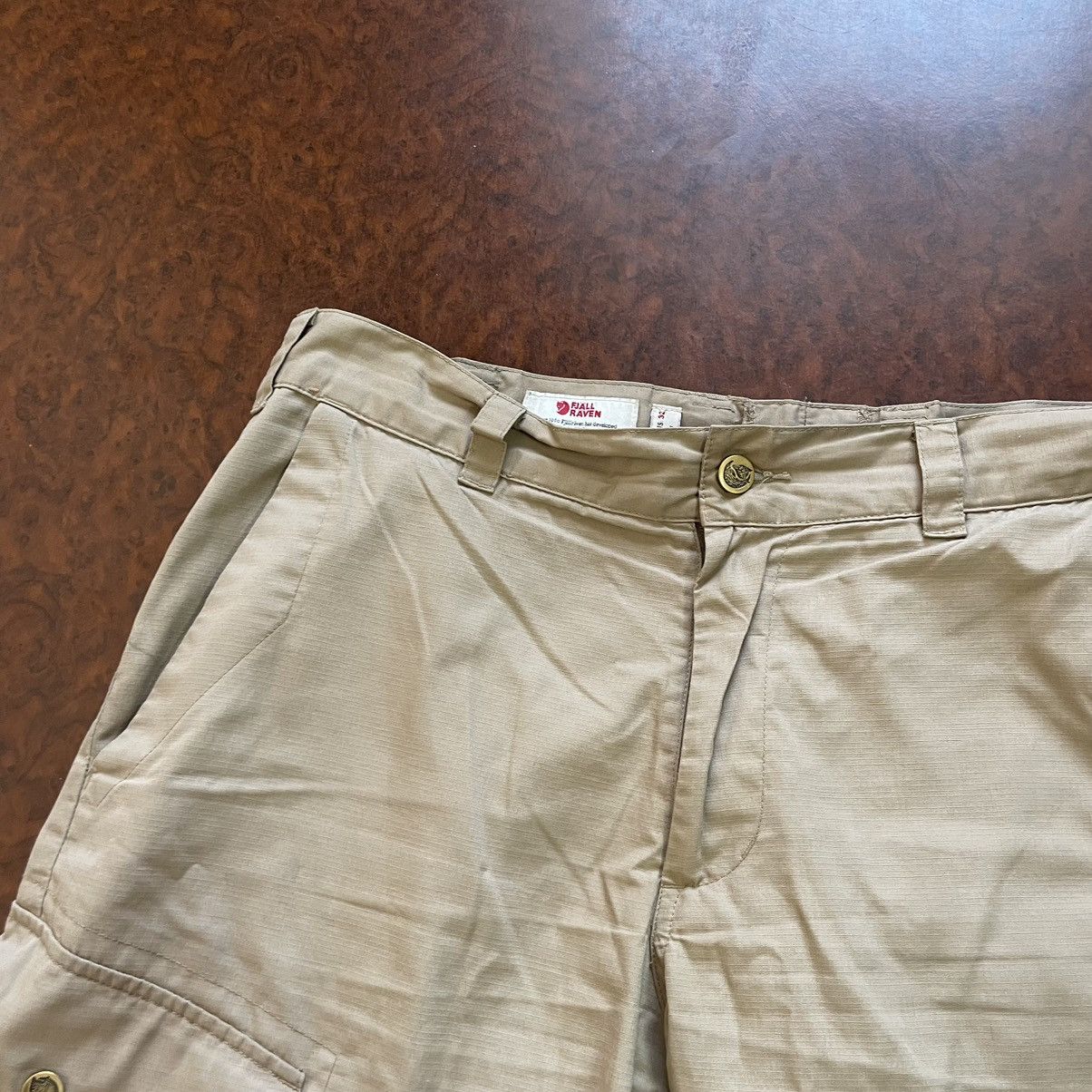 Fjallraven × Vintage Fjallraven shorts 90s cargo baggy outdoor g1000 Size US 32 / EU 48 - 5 Thumbnail