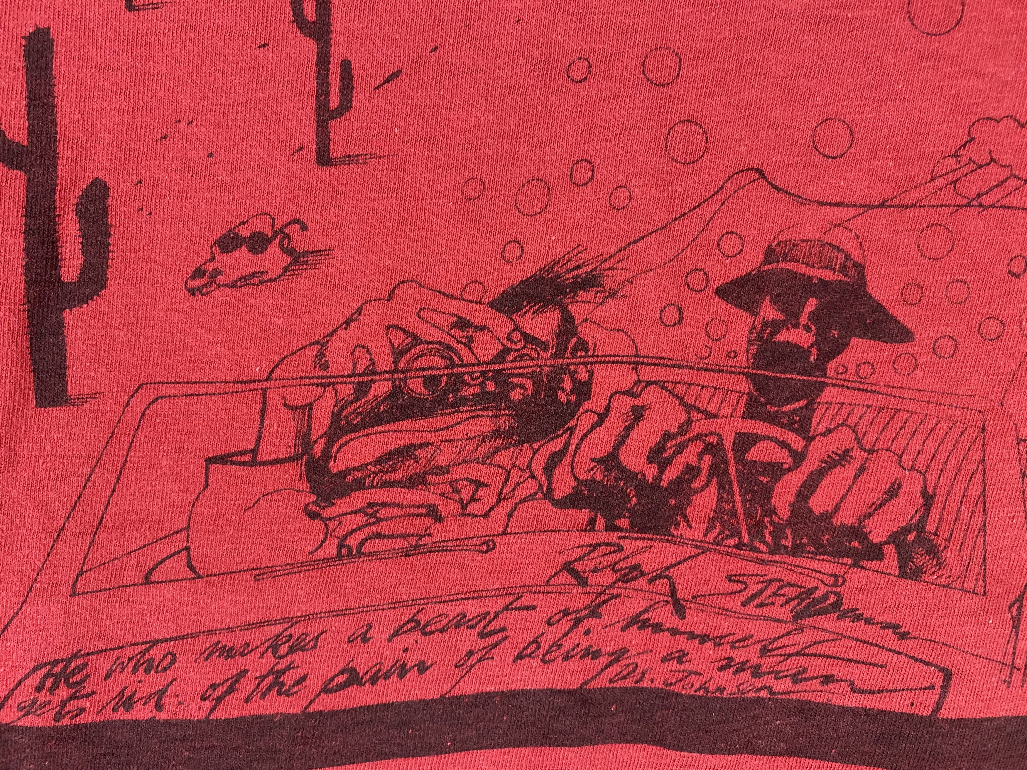Vintage Very rare 70s Fear and Loathing in las vegas shirt Size US M / EU 48-50 / 2 - 7 Thumbnail