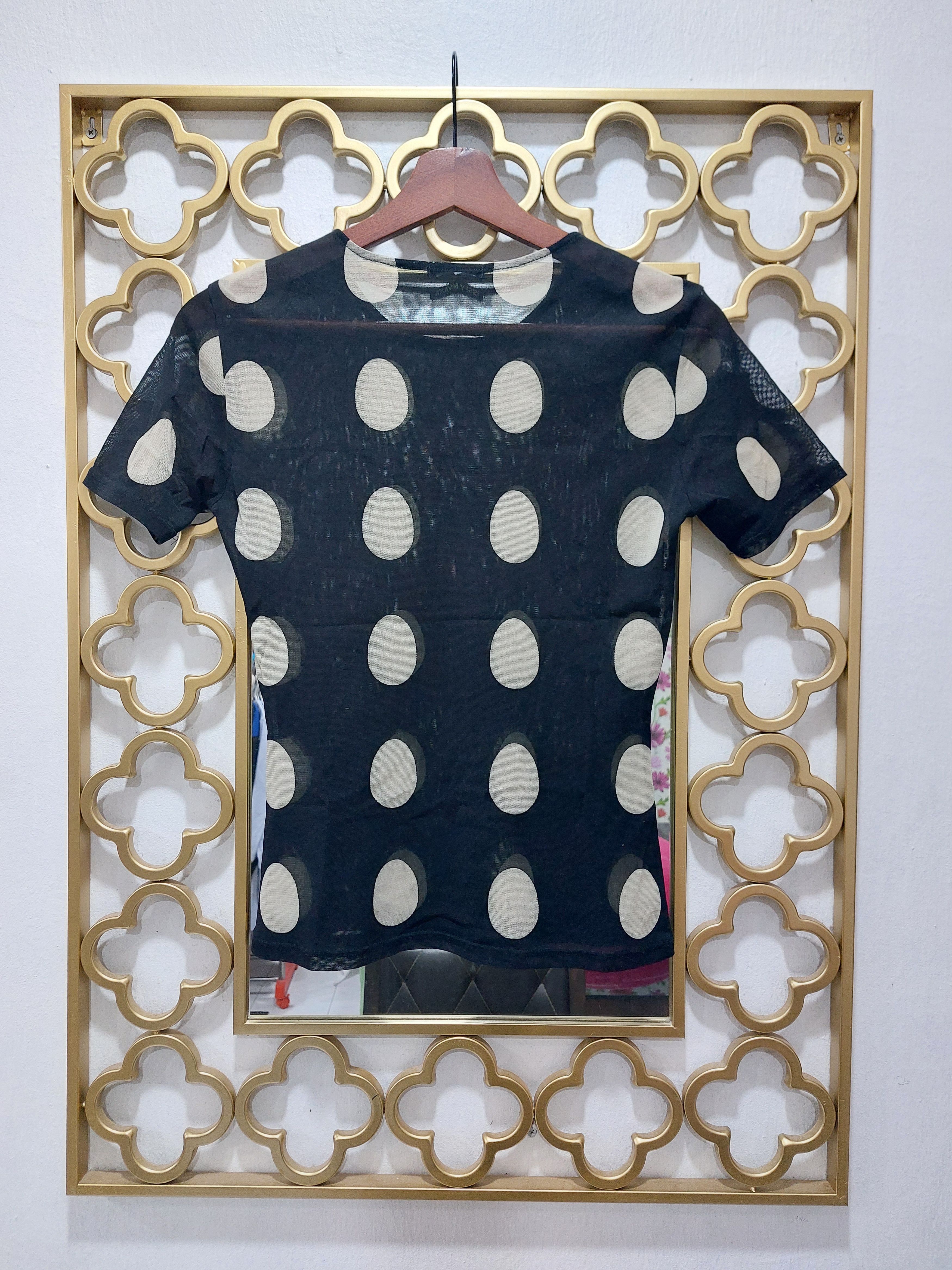 Issey Miyake ISSEY MIYAKE DOT PRINTED TEE Size S / US 4 / IT 40 - 2 Thumbnail