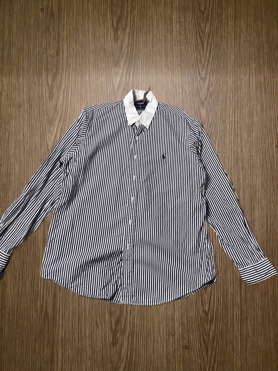 Polo Ralph Lauren Vintage Polo Ralph Lauren Striped Pony Button Up Shirt Size US L / EU 52-54 / 3 - 1 Thumbnail