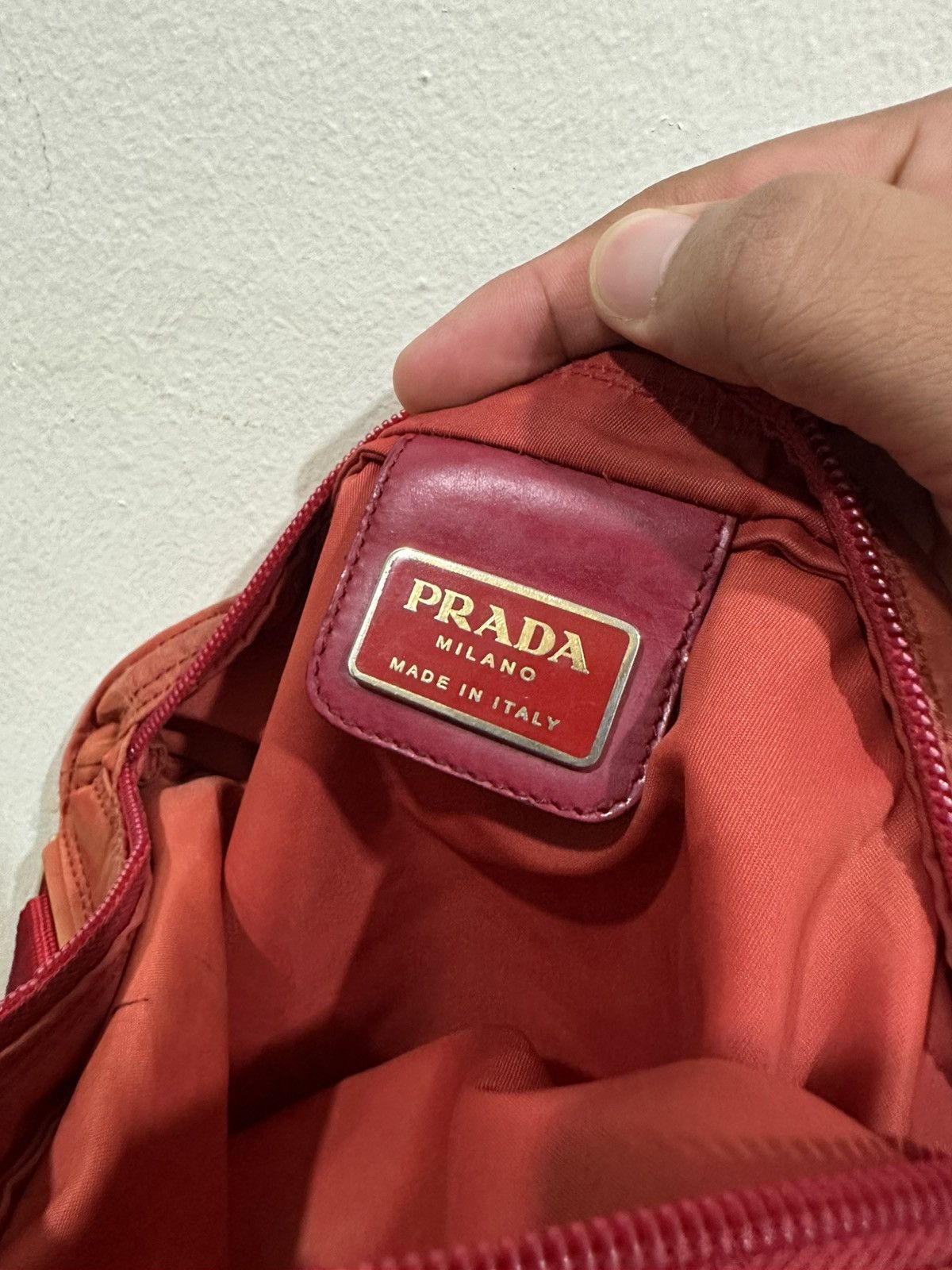 Prada VTG Prada Nylon Crossbody Bag Size ONE SIZE - 12 Thumbnail