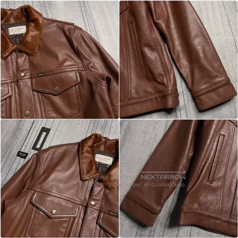 Neighborhood Neighborhood 13AW Vintage Real Leather Biker Jacket with H Size US L / EU 52-54 / 3 - 4 Thumbnail