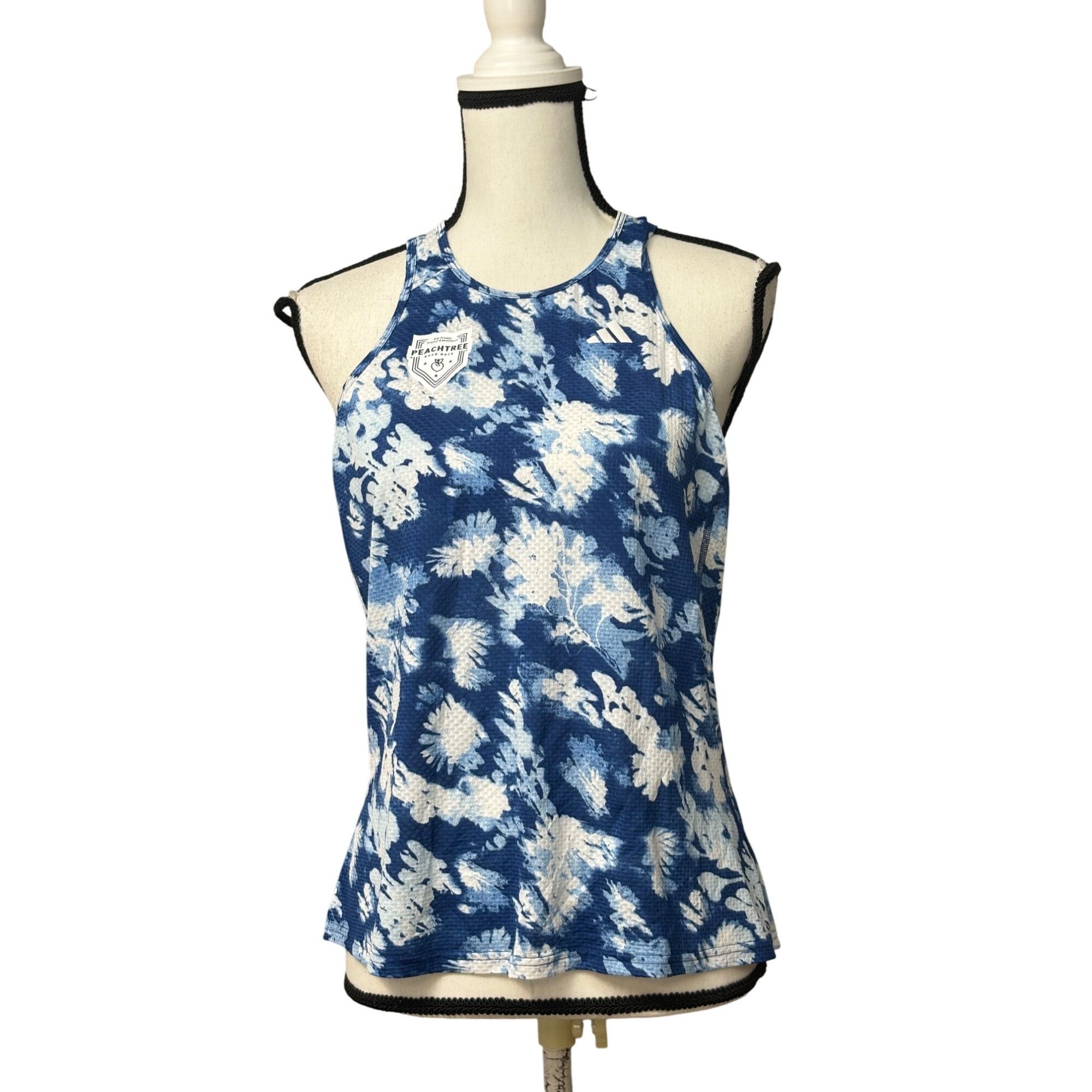Adidas Adidas Women’s Own the Run Cooler Tank, Peachtree Road Race, Size L / US 10 / IT 46 - 1 Thumbnail