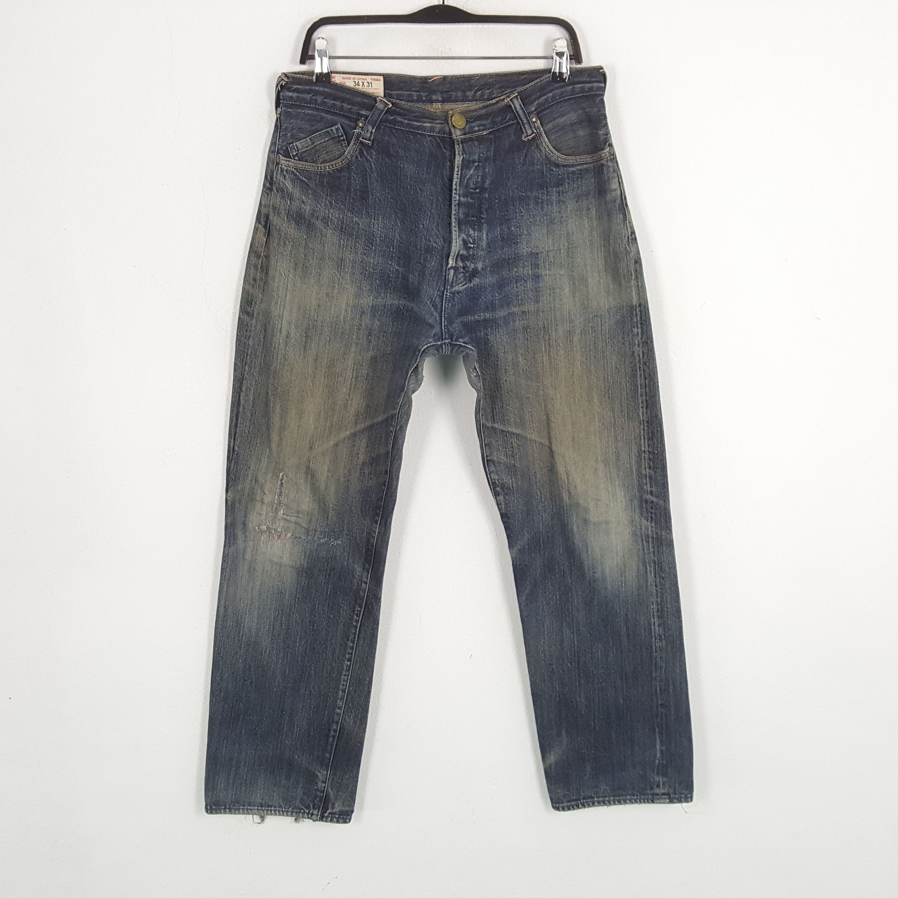 Evisu EVISU Japanese Brand Streetwear Custom Daicock Jeans Size US 32 / EU 48 - 4 Thumbnail