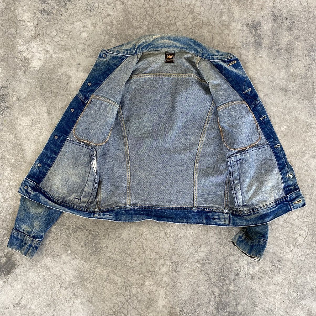 Lee Vintage Lee Raiders 220J Faded Blue Western Denim Jacket Size US M / EU 48-50 / 2 - 16 Thumbnail