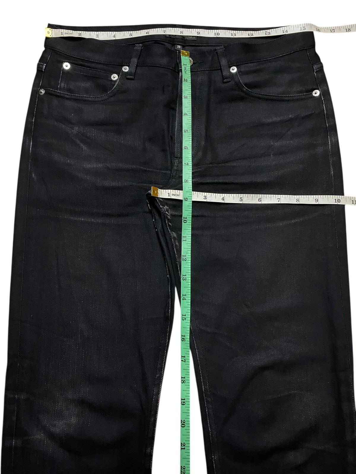 A.P.C. Vintage A.P.C Petit New Standard Black Denim Slim Fit Jeans Size US 31 - 12 Thumbnail