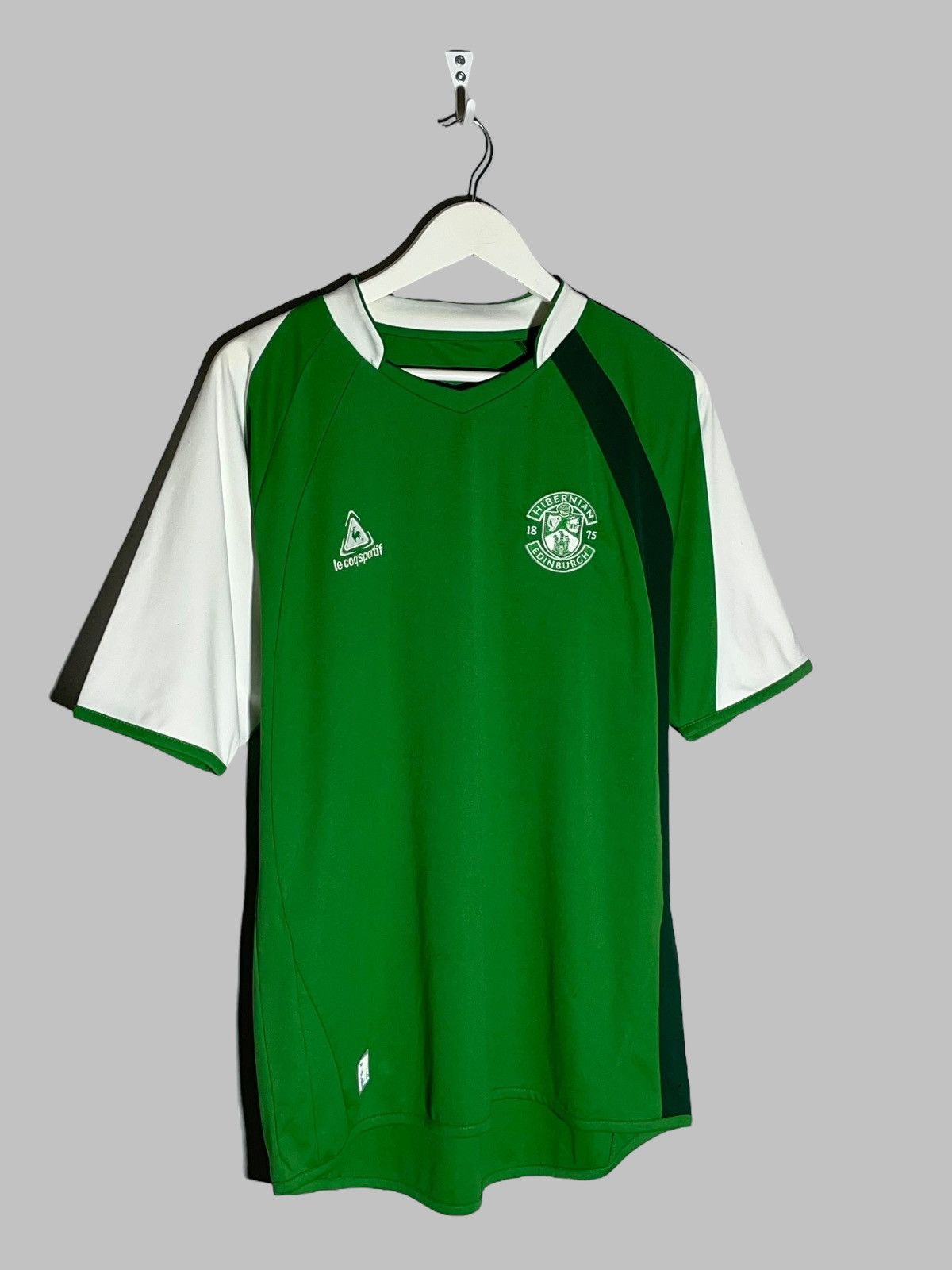 Vintage Hibernian FC Le Coq Sportif Vintage Football Shirt Size US L / EU 52-54 / 3 - 2 Thumbnail