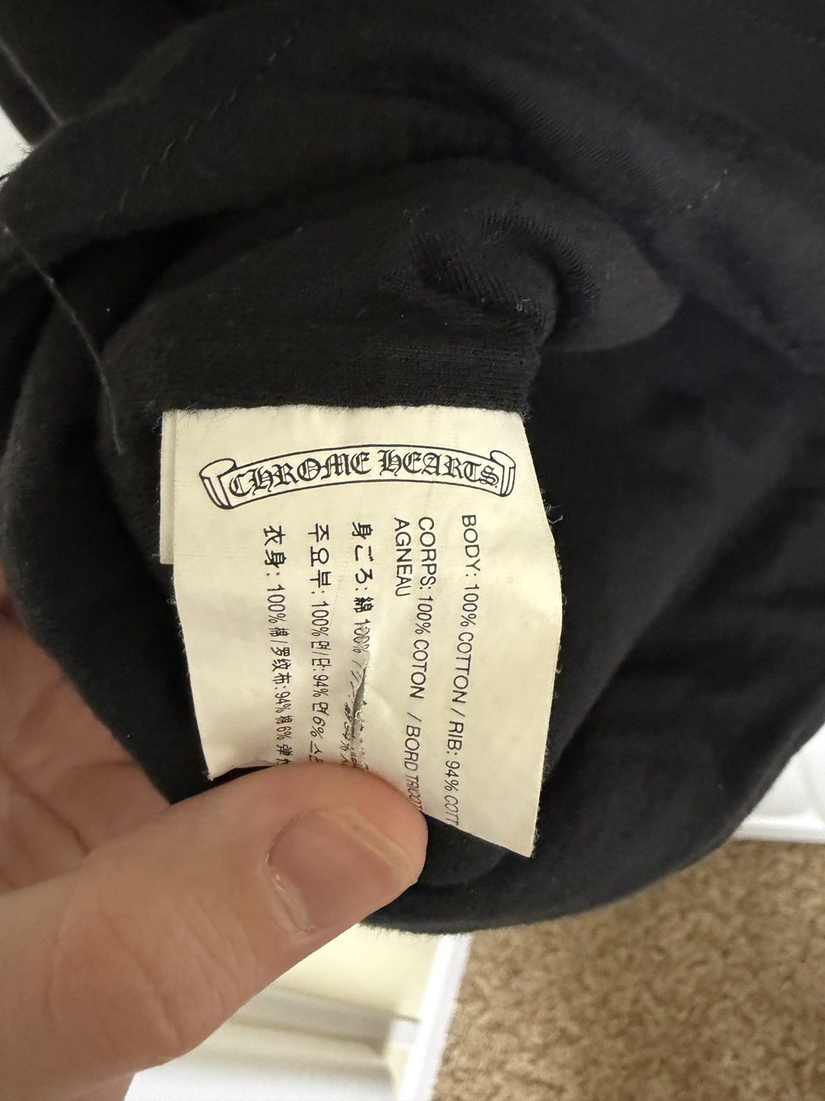 Chrome Hearts Chrome Hearts Quilted Patch Lonsleeve Size US M / EU 48-50 / 2 - 5 Thumbnail