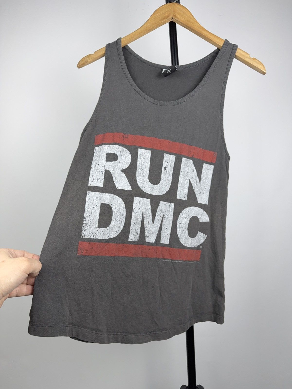 RUN DMC 2015 Faded Run DMC Tank Top Logo Rap Tee Sleeveless S Size S / US 4 / IT 40 - 6 Thumbnail