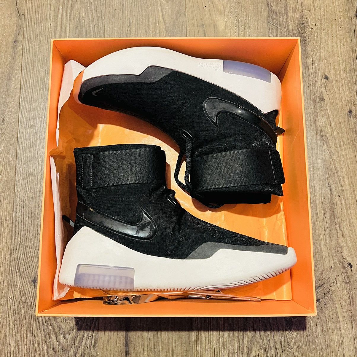 image of Fear Of God Sa Shoot Around Basketball Shoes in Black, Men's (Size 8)