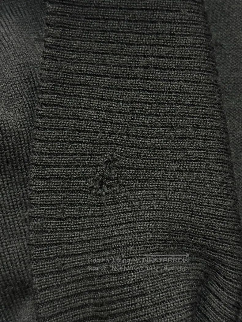 Vivienne Westwood Vivienne Westwood Black Slim Saturn Knit Cardigan, with a Size XS / US 0-2 / IT 36-38 - 8 Thumbnail