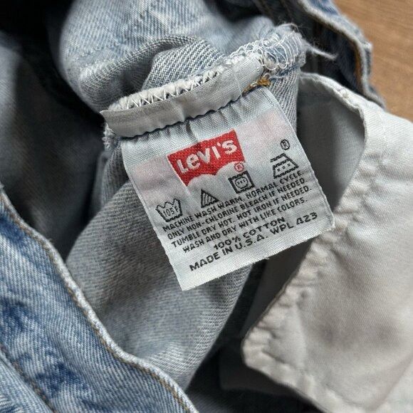 Levi's × Levi's Vintage Clothing Vintage Levis 501-0115 Jeans Men's 31x32 (actual) Button Fly Size US 31 - 14 Thumbnail
