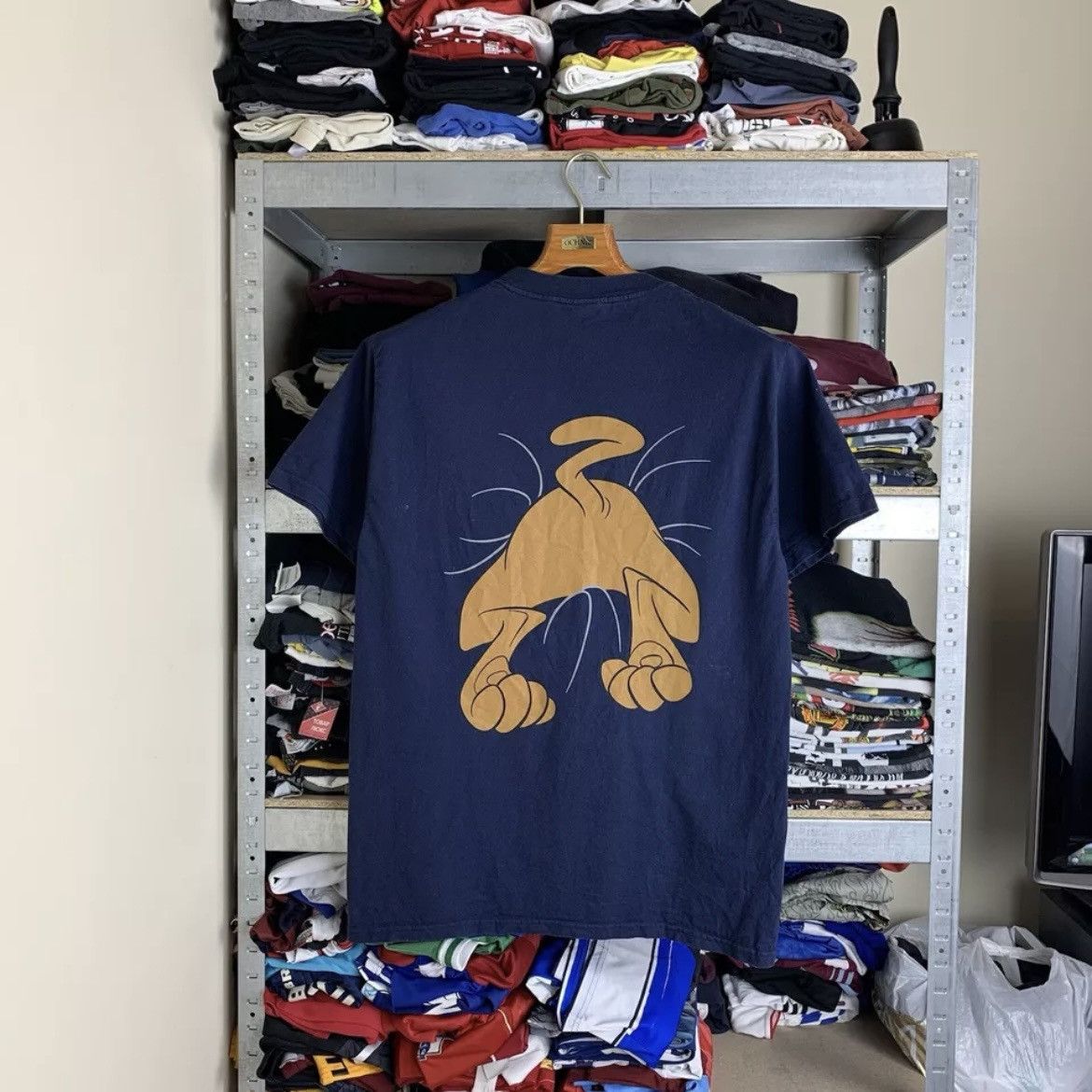 Vintage Rare! Vintage Scooby Doo Ass Big Logo Tee 1999 Warner Bros Size US L / EU 52-54 / 3 - 1 Thumbnail