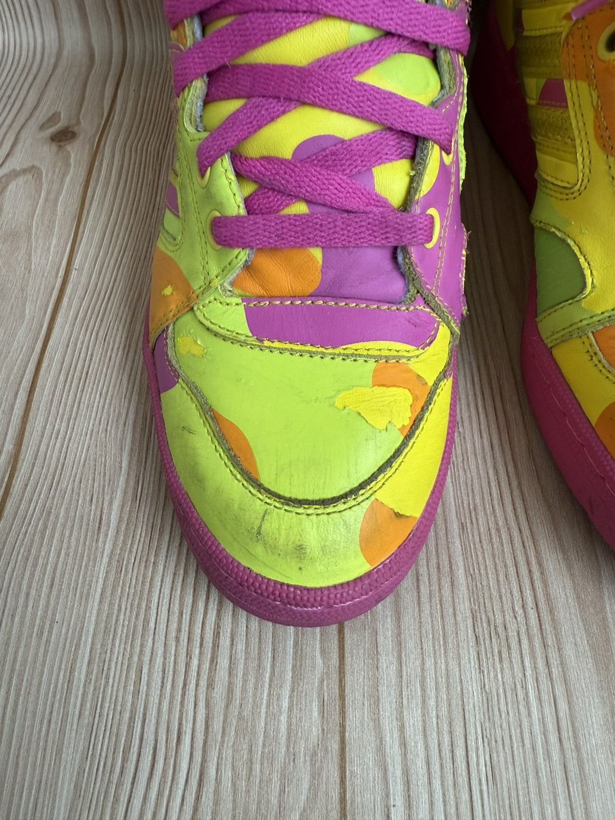 Adidas × Jeremy Scott Neo camo instinct sneakers Size US 7.5 / EU 40-41 - 6 Thumbnail