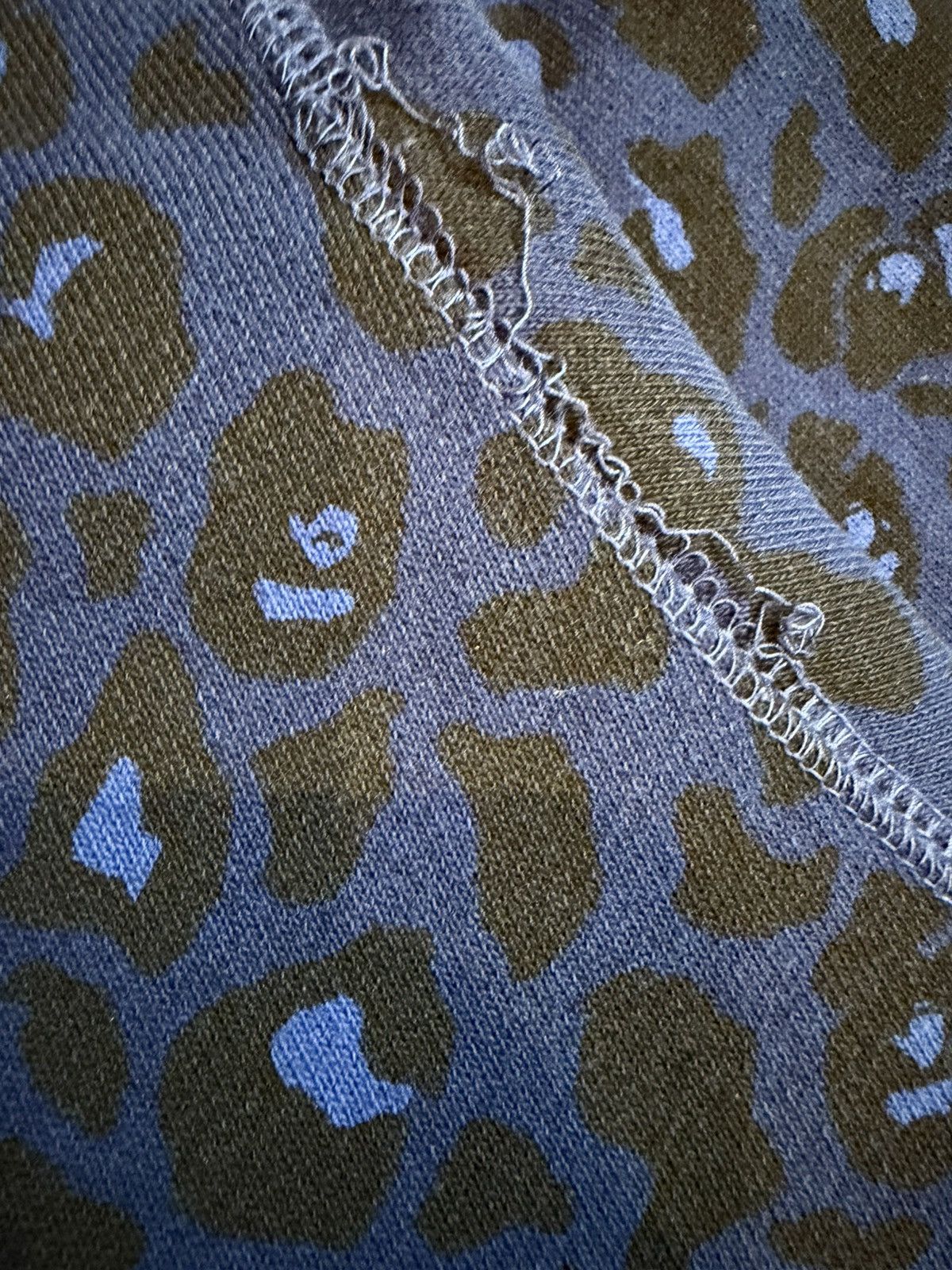Bape A Bathing Ape Blue Cheetah Tiger Shark Full Zip Shark Hoodie Size US M / EU 48-50 / 2 - 9 Thumbnail