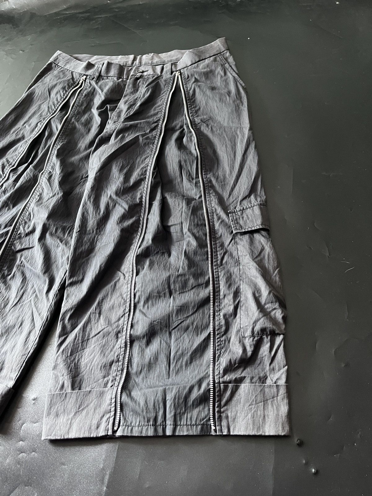 Japanese Brand Comme Ca Collection Crazy Zipper Rick owens Style Size US 32 / EU 48 - 3 Thumbnail