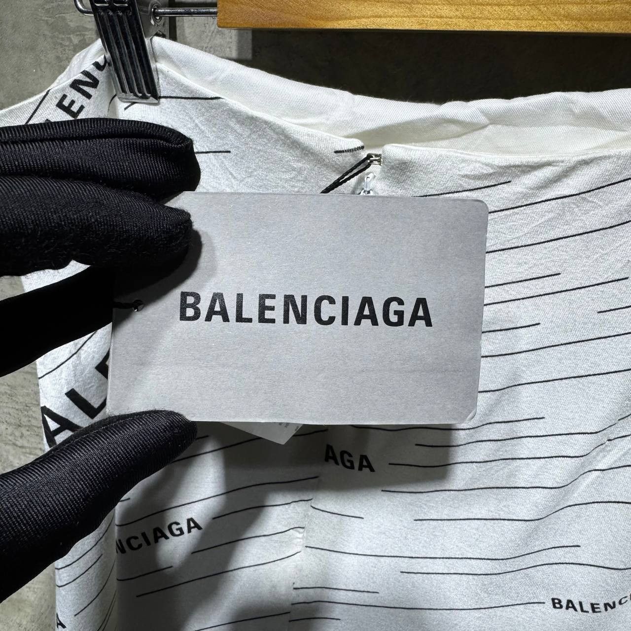 Balenciaga Balenciaga Asymmetric Midi Skirt Size 26" / US 2 / IT 38 - 5 Thumbnail
