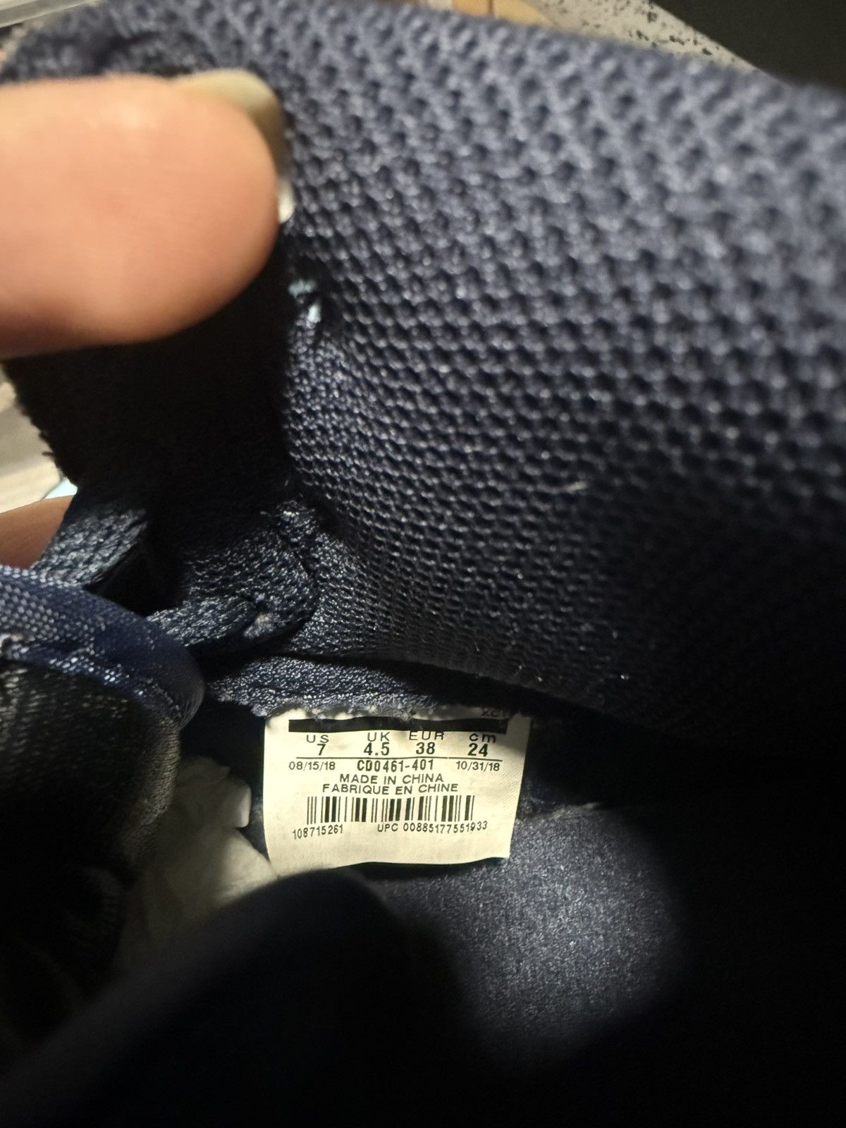 Jordan Brand Air Jordan 1 Retro High OG Patent UNC Size US 7 / IT 37 - 8 Thumbnail
