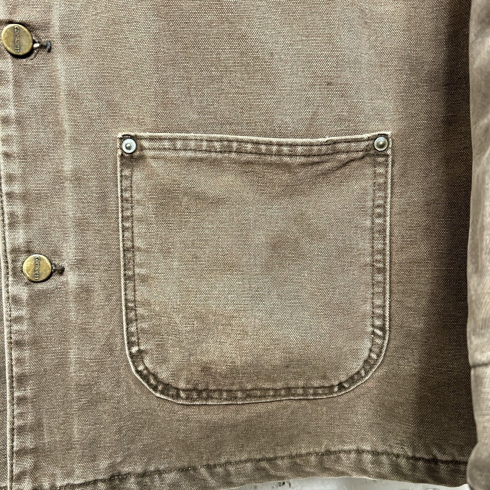 Carhartt Vintage Carhartt Blanket-Lined Chore Coat “Chestnut” C02 CHT Size US XL / EU 56 / 4 - 6 Thumbnail