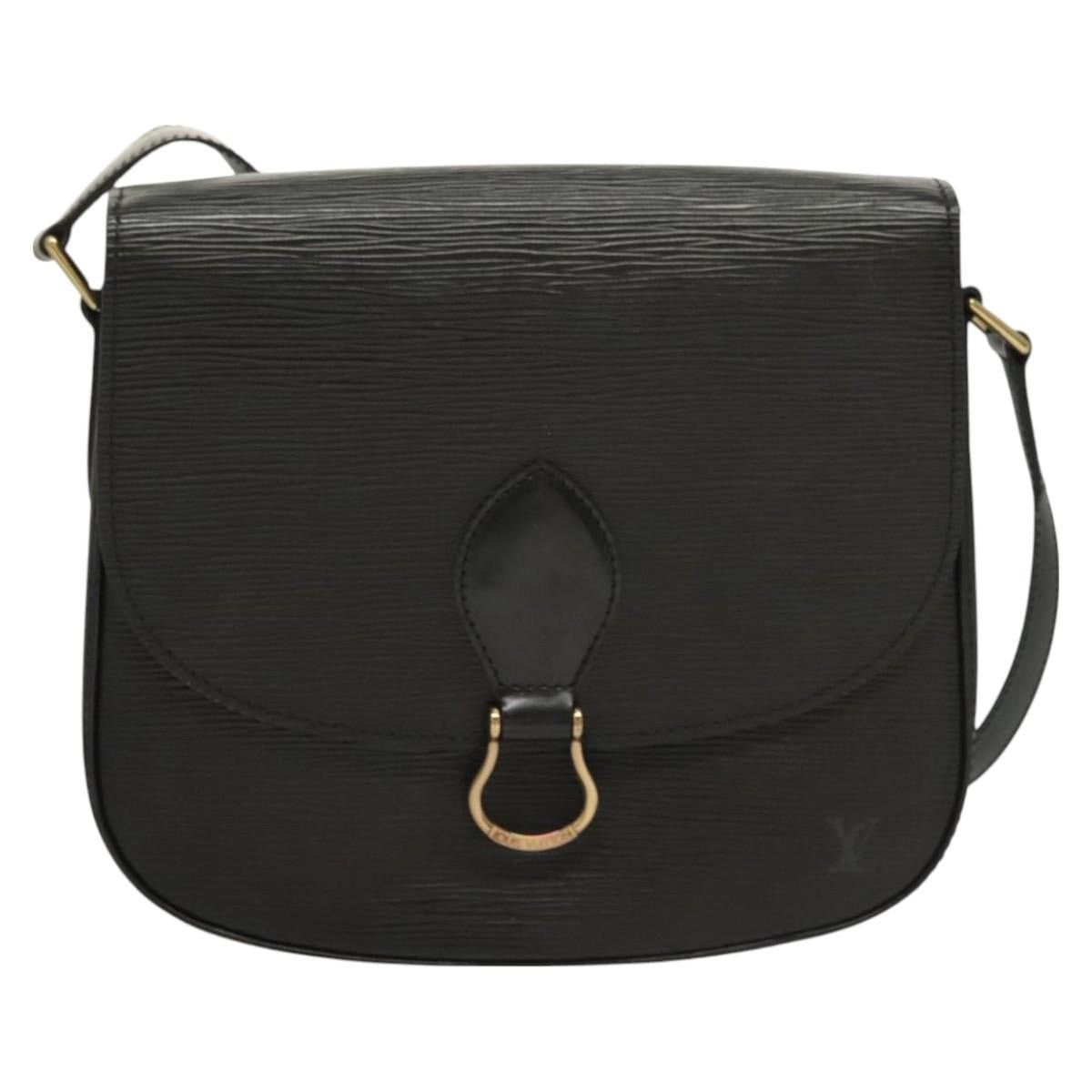 Louis Vuitton LOUIS VUITTON Epi Saint Cloud GM Shoulder Bag Black Noir Size ONE SIZE - 2 Thumbnail