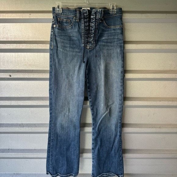 Hudson NEW HUDSON WOMEN’S HIGH RISE LACE-UP BOOTCUT JEANS SZ 29 Size 29" - 8 Thumbnail