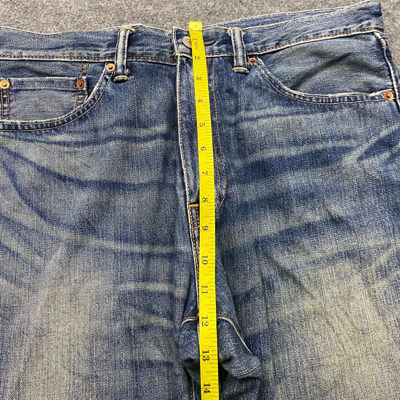 Levi's Vintage 90s Levis 505 Distressed Denim Kurt Cobain Style Size US 34 / EU 50 - 5 Thumbnail