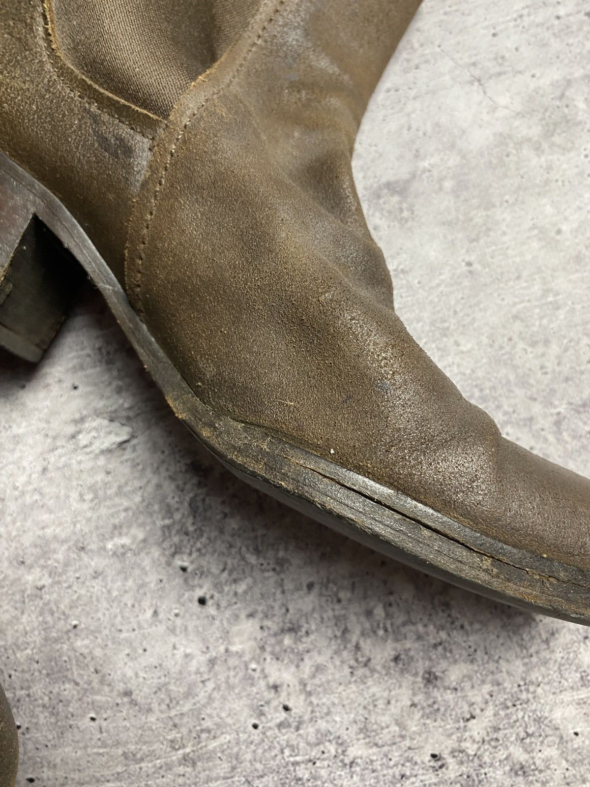 Jil Sander Jil Sander Vintage Leather Boots Size US 7 / IT 37 - 9 Thumbnail
