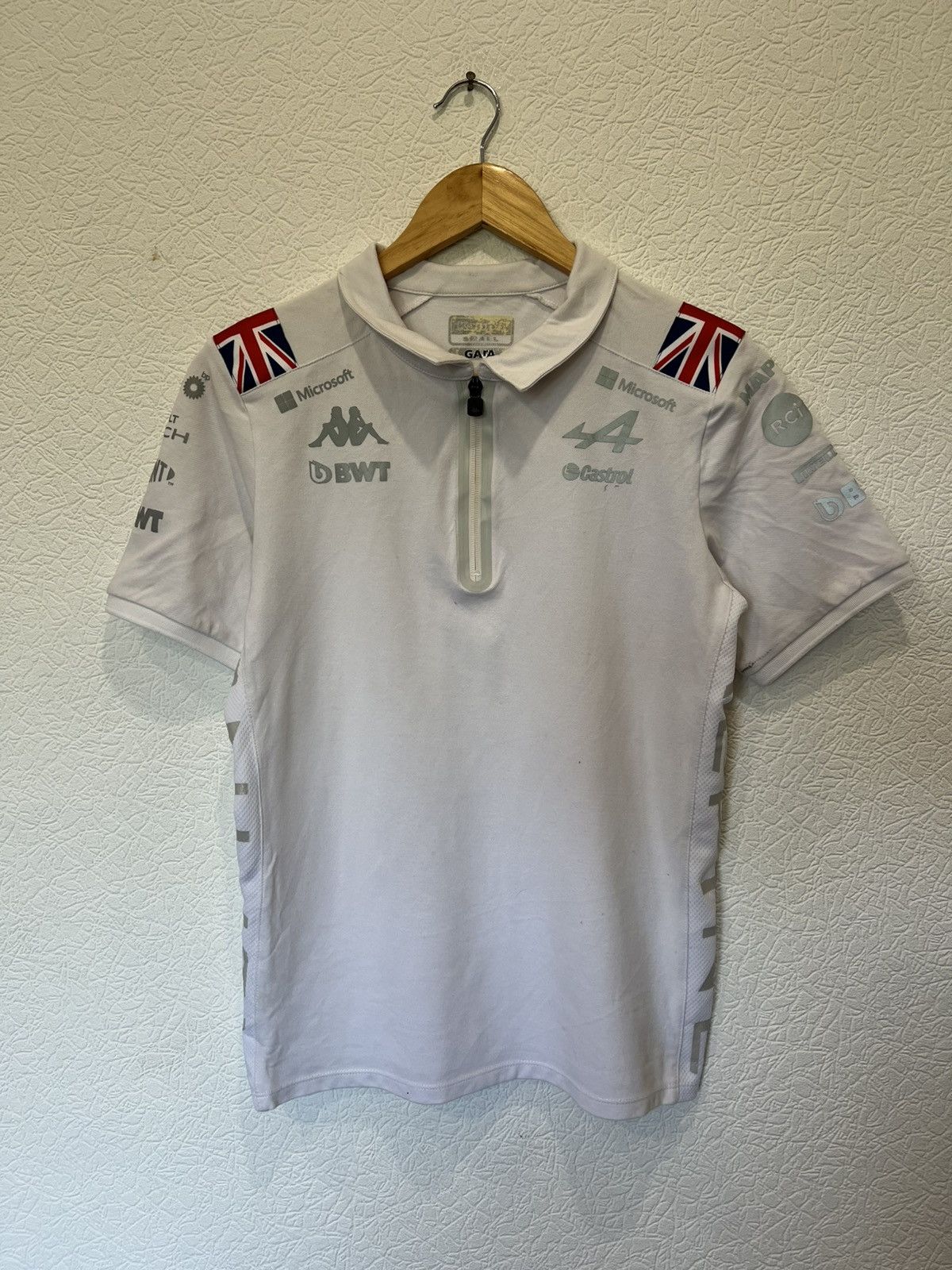 Kappa Kappa Alpine star Racing Polo Shirt F1 Mens Tee Size US S / EU 44-46 / 1 - 2 Thumbnail