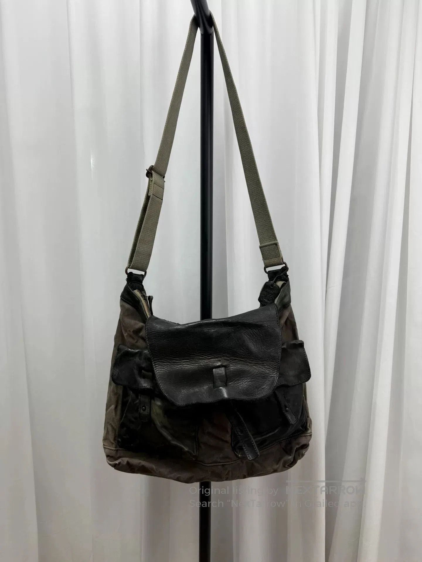 Yohji Yamamoto y's for men large capacity shoulder bag. Size ONE SIZE - 2 Thumbnail