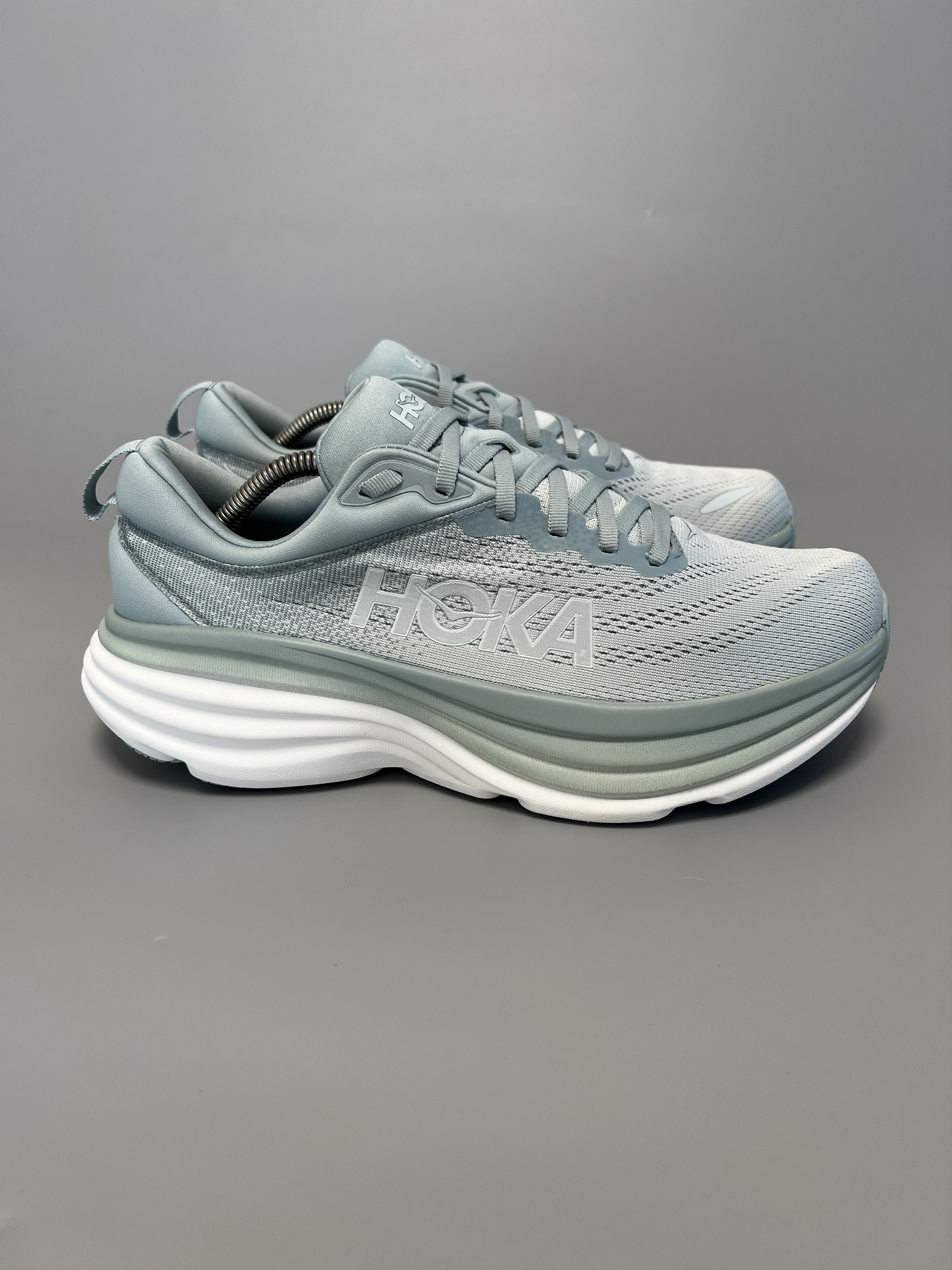 Hoka 9.5D Hoka One One Bondi 8 Men's Running Shoes Gym Walking Size US 9.5 / EU 42-43 - 2 Thumbnail