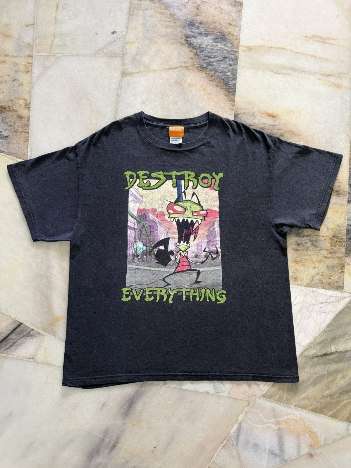 Nickelodeon × Vintage Vintage Niclodeon Zim Destroy Everything Size US XL / EU 56 / 4 - 1 Thumbnail