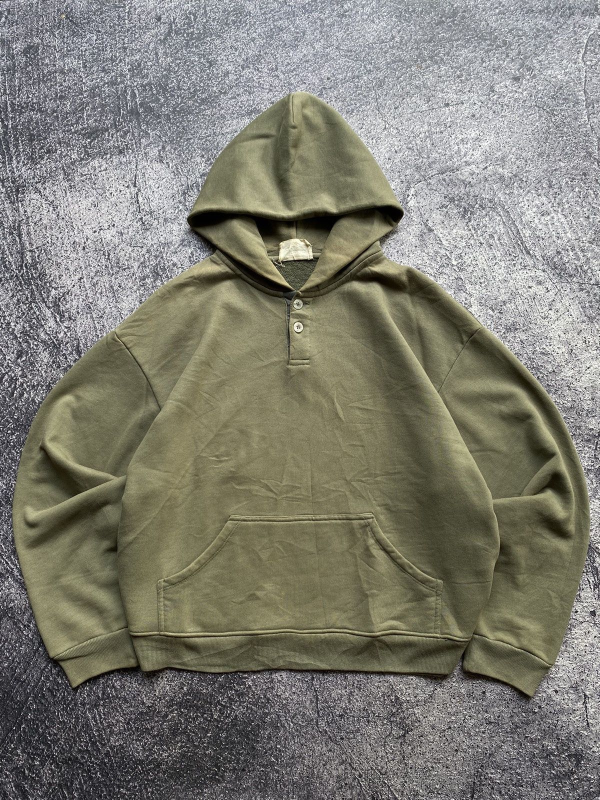Fear Of God Everyday Henley Hoodie | Grailed