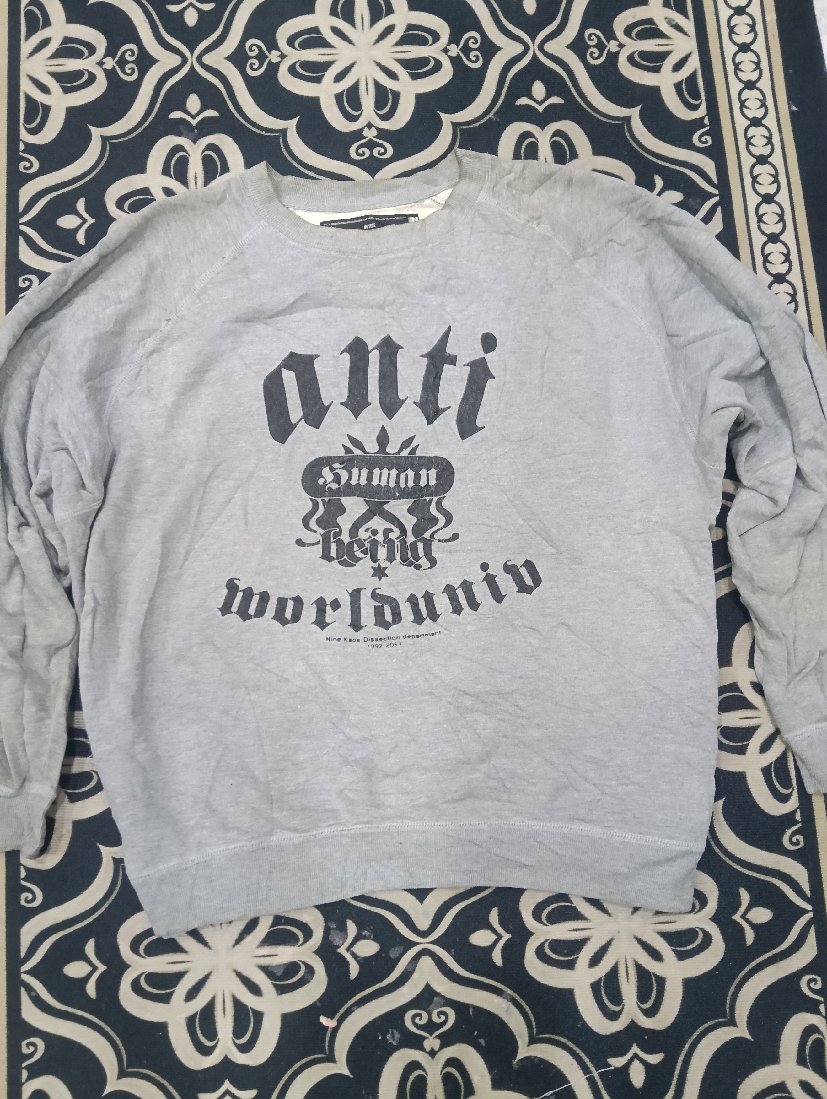 Number (N)ine Number nine X Invinciblearmurda Sweatshirt Size US XXL / EU 58 / 5 - 3 Thumbnail