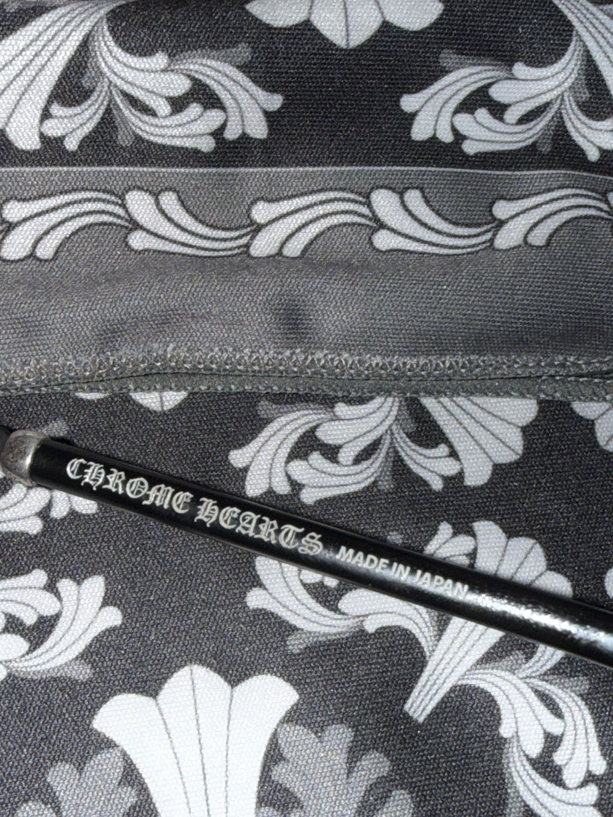 Chrome Hearts Chrome Hearts Bonennoisseur II Eyeglasses Silver/Black Size ONE SIZE - 8 Thumbnail