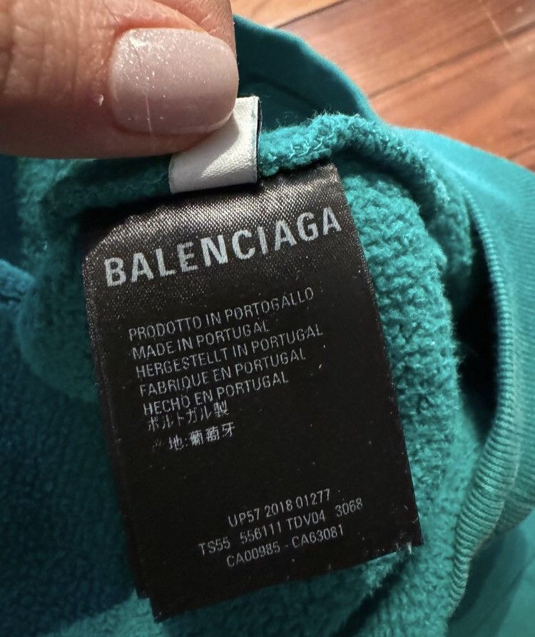 Balenciaga Balenciaga Velvet Hoodie2412-Nextarrow Size US S / EU 44-46 / 1 - 6 Thumbnail